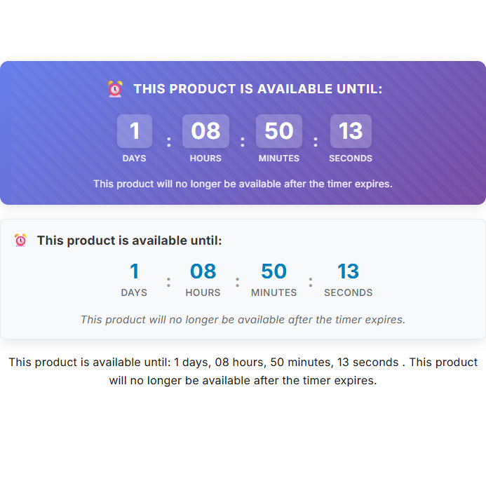 TT Product & Variation Expiry for WooCommerce 3