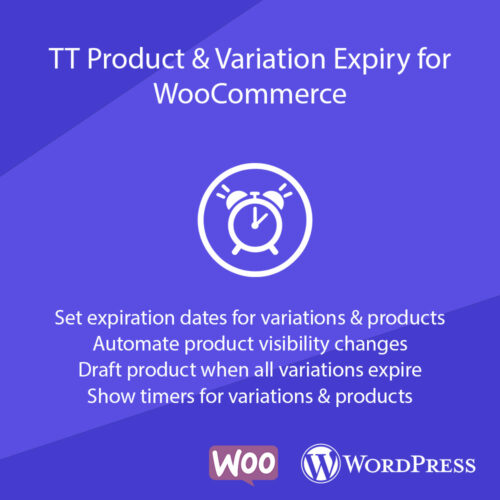 TT Product & Variation Expiry for WooCommerce
