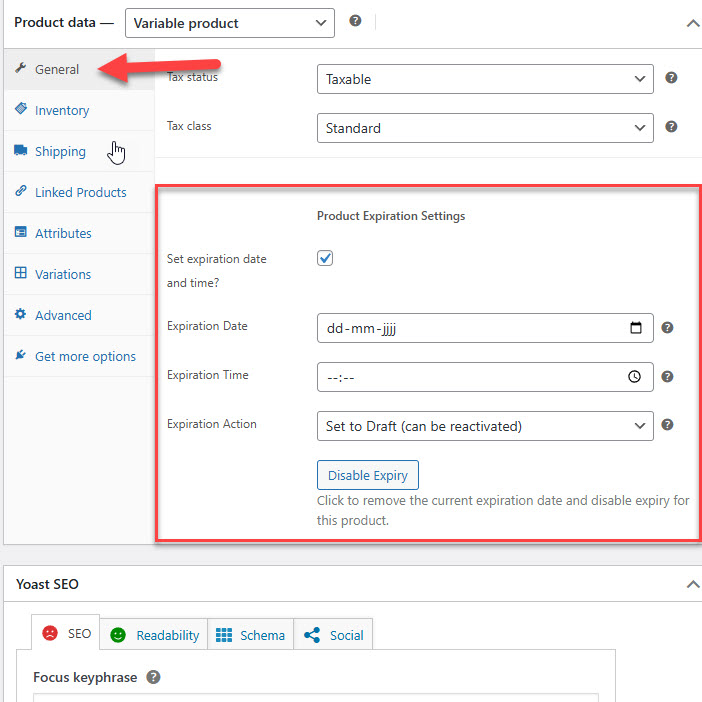 TT Product & Variation Expiry for WooCommerce 3